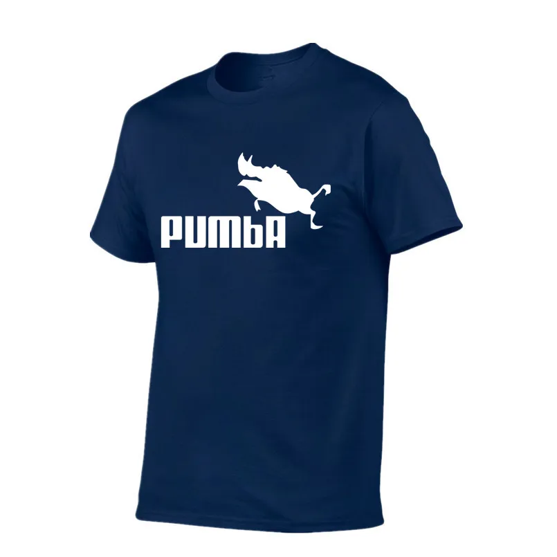 Размер 2XL футболка Pumba Pig Мужская Свободный стиль скейтборд бренд хип-хоп модная