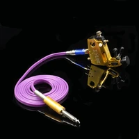 top quality rca tattoo clip purple rubber silicone cord for tattoo power supply clip cord tattoo machine free shipping tp 2109