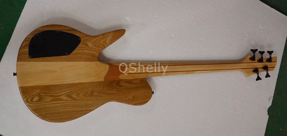 Высшее качество QShelly под заказ натуральный изношенный кленовый топ ясень тело 5