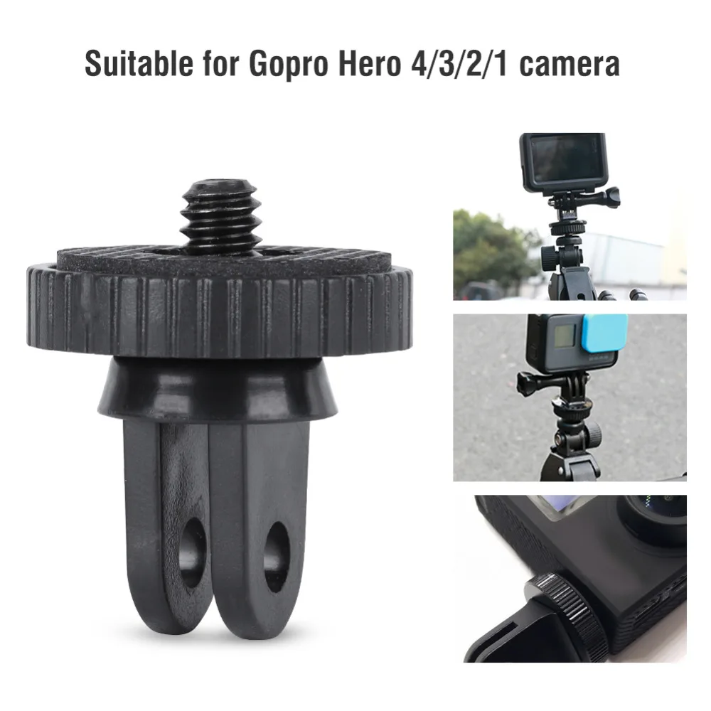 LANBEIKA для Gopro аксессуары адаптер винтовое крепление мини фотокамера 10 9 8 7 SJCAM SJ4000