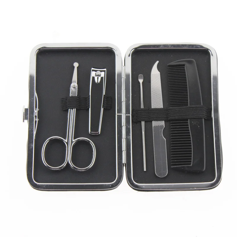 Набор для маникюра и педикюра 5 шт./компл. 12*7 см|tool just|gift rollgift green |