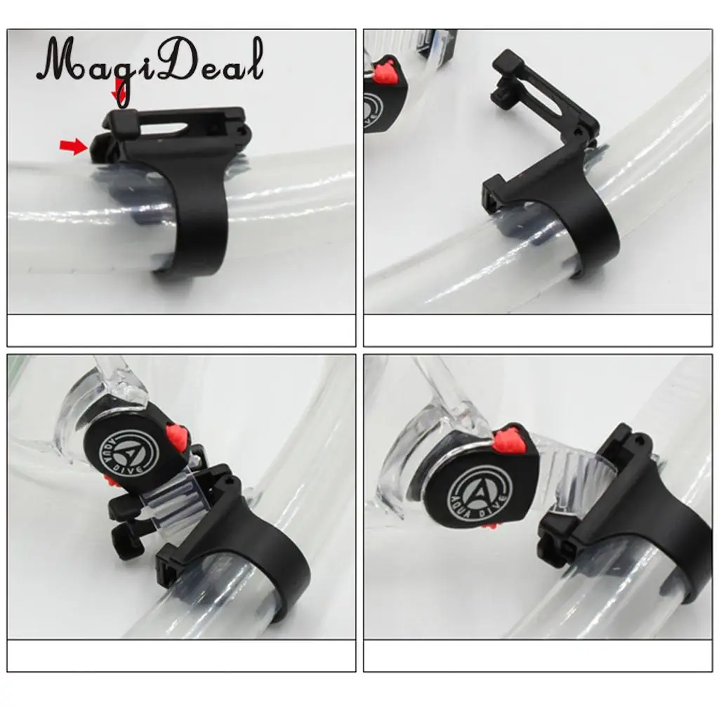 MagiDeal 2 шт. универсальный пластиковый зажим Хранитель храпа Замена подводного