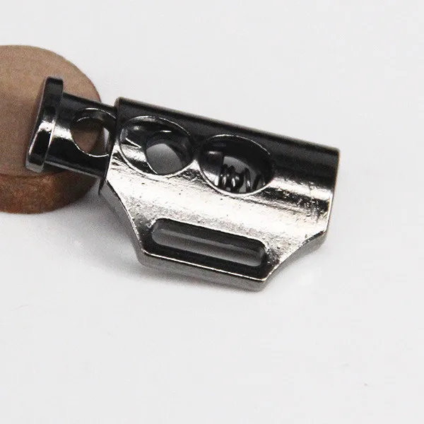 100 шт. черный пистолет металлическая пробка тумблер пряжка веревка зажим замки