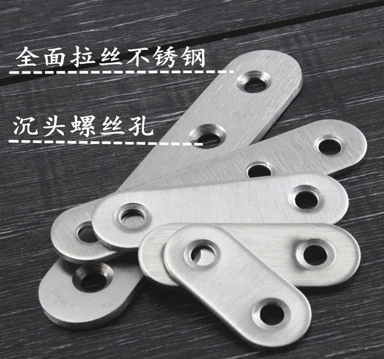 2 ШТ. YT790 Продукт/пакет Из Нержавеющей стали Мебельная Фурнитура Угол Железа 180