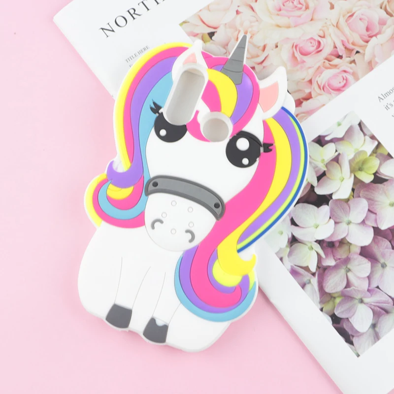 Милый чехол для Xiaomi Redmi S2 S 2 Redmi Y2 Hongmi S2 5,9" мягкий чехол для телефона с изображением кота мороженого - Цвет: 3D Horse