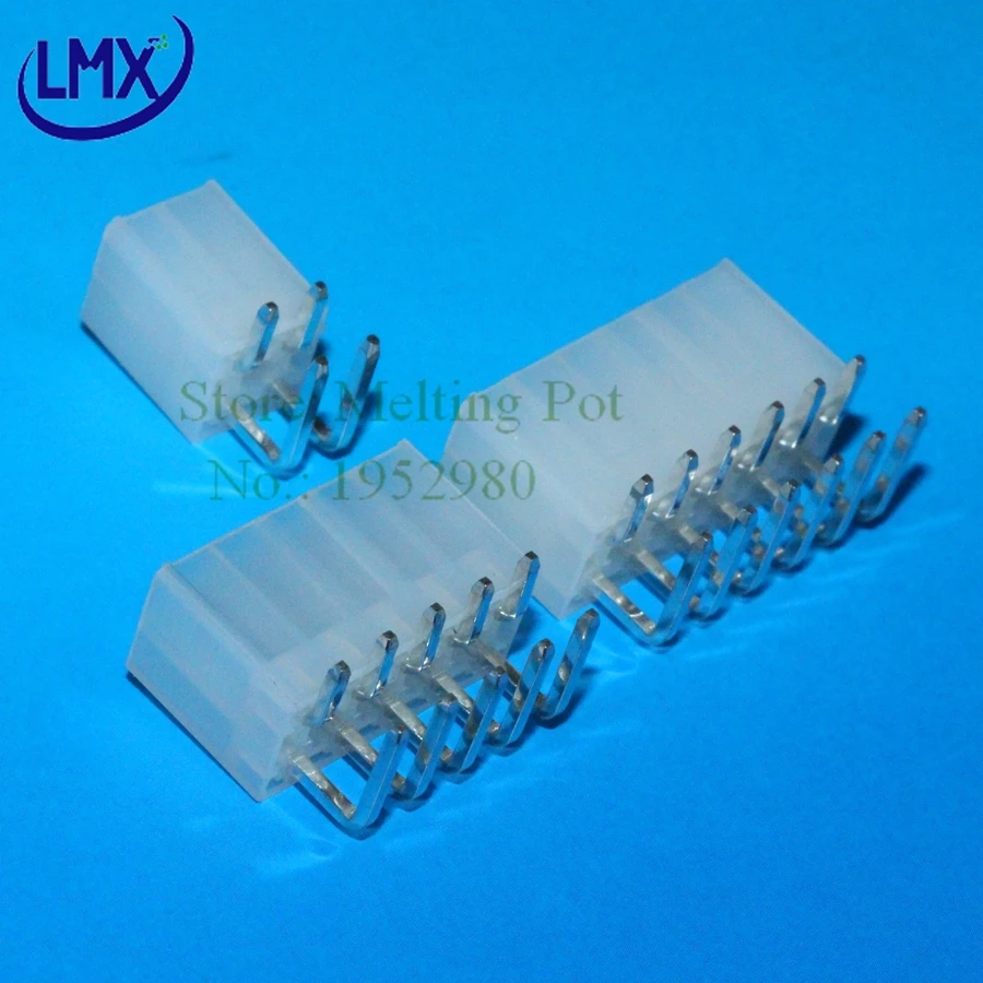 20 шт./лот 2 * 9PIN = 18PIN набор шаг 4 мм изогнутая твердая игла 90 градусов 5557 двойной