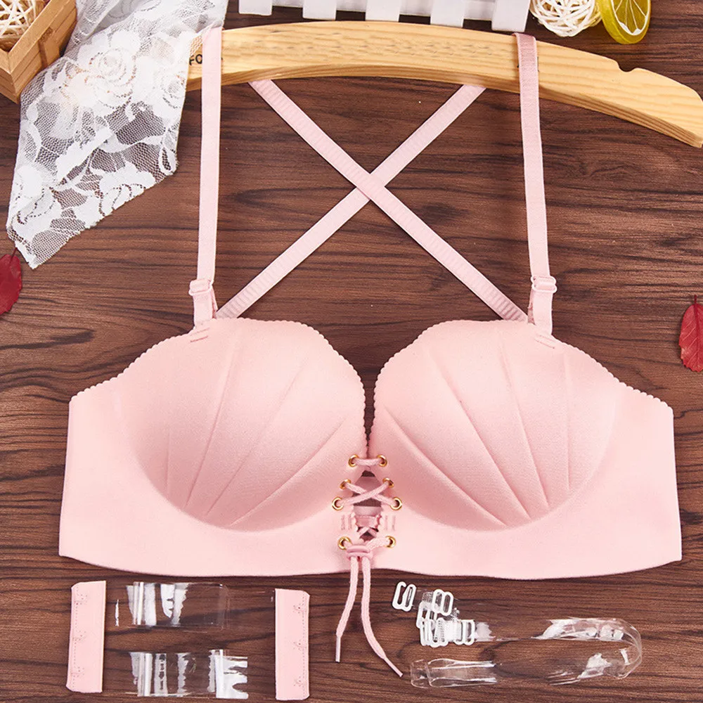 2018 женский сексуальный бюстгальтер большого размера регулируемое нижнее белье с