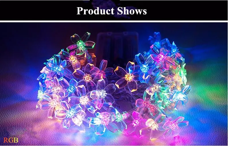 Чехол для аккумулятора OSIDEN fairy Ligh 2 м 10 м 5 м рождественские гирлянды светодиодный гирлянды цветок фея рождественские вечерние украшения для сада Свадебные