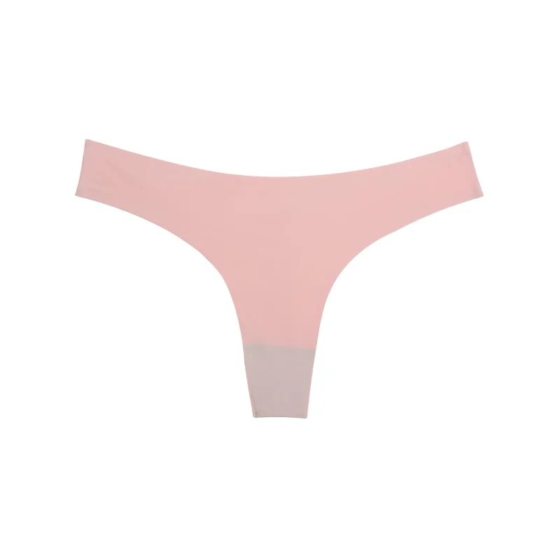 Light Pink Wealurre стринги новые трусы женские Бесшовные T трусики стринги женское сексуальные намекает интим сексуальные трусики бесшовные нижнее белье шорты женские стринги женские трусы женские - Цвет: Light Pink