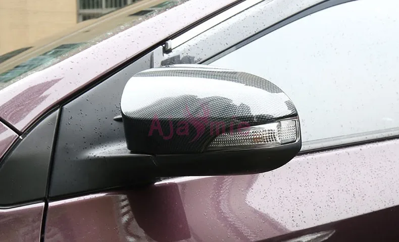 Для Toyota Yaris 2012 2013 2014 углеродное волокно цветной автомобильный Стайлинг чехол для