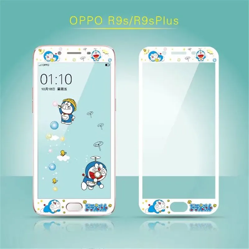 Screen Protector for OPPO R9s Ultra-thin Full Coverage Fiber protector Plus Cartoon Matte Front Free Ship | Мобильные телефоны и