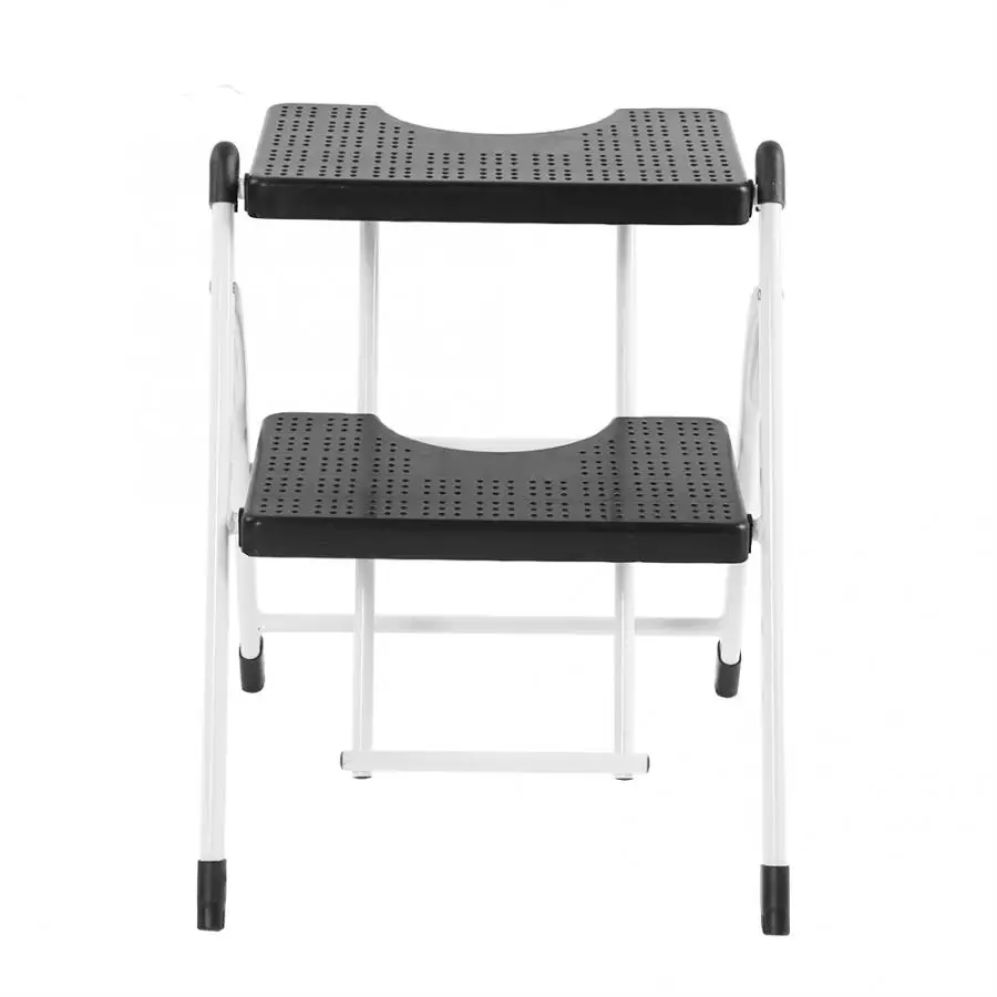 2 ступенчатый складной мини стул с противоскользящими ребристыми