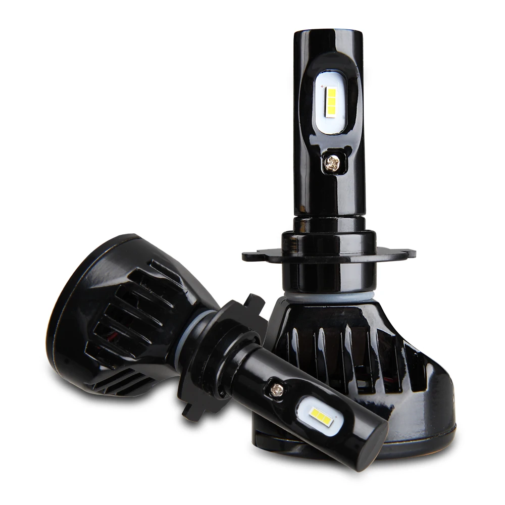 Светодиодный фонарь для автомобилей H1 H3 H4 H7 H11 HB3 HB4 9005 9006 9004 9007 H13 9008 6000K 40W 4800LM