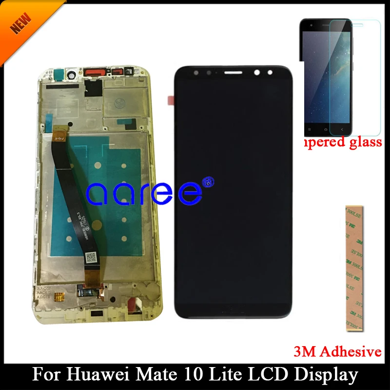 5 9 'протестированный гарантийный экран для HUAWEI Mate 10 Lite ЖК дисплей Huawei сенсорный
