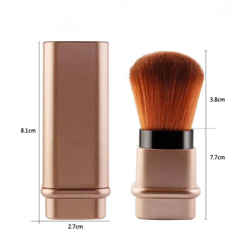 Мини-профессиональная Выдвижная Кисть для макияжа кисть пудры румян