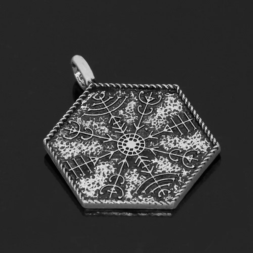 Руля Аве амулет норвежский викинг символ Одина кулон ожерелье с valknut rune