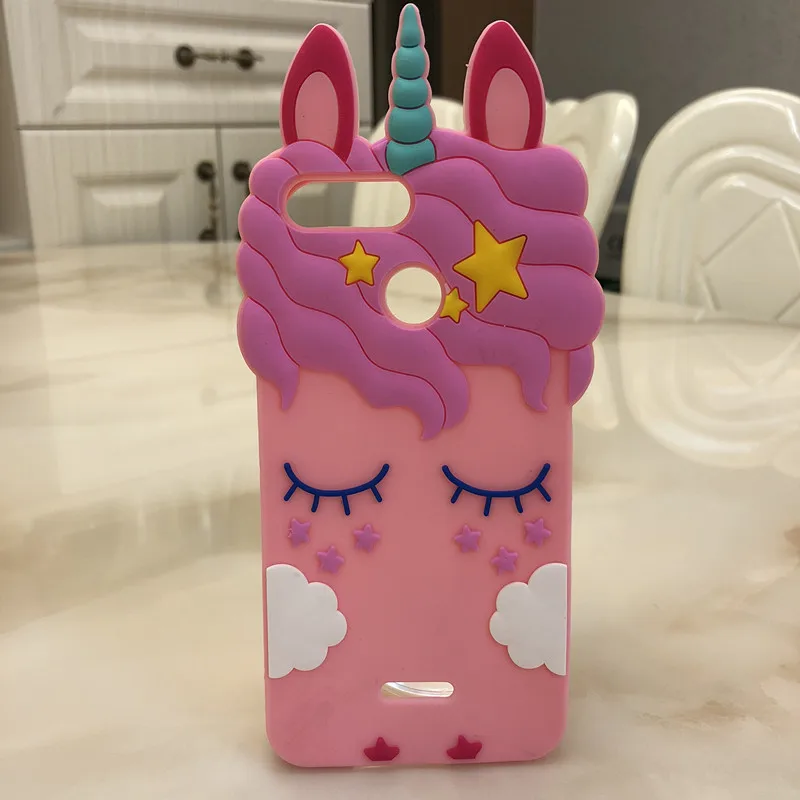 Силиконовый чехол-накладка для Xiaomi Redmi 6 6A 3D единорог лошадь кошка Минни для Xiaomi Redmi 6A 6 A 5,45 дюймов