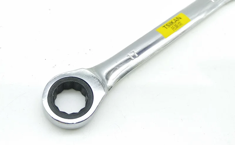 Новинка 1 шт. ключ с трещоткой и рукояткой Размер 72 т размер 17*19 мм DIN.c | Инструменты