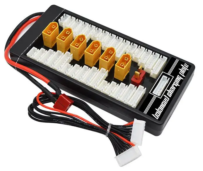 Новая плата адаптера HotRc Lipo Charging XT60 T Plug 2 6S Charge/Balance Board Battery для imax B6 B6AC|Детали и