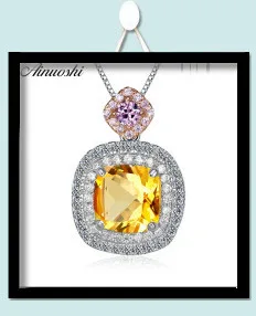 AINUOSHI Natural Citrine Halo Ring 0.8ct Round Cut Gemstone 925 Sterling Silver Ring Engagement Wedding Jewelry Women Ring