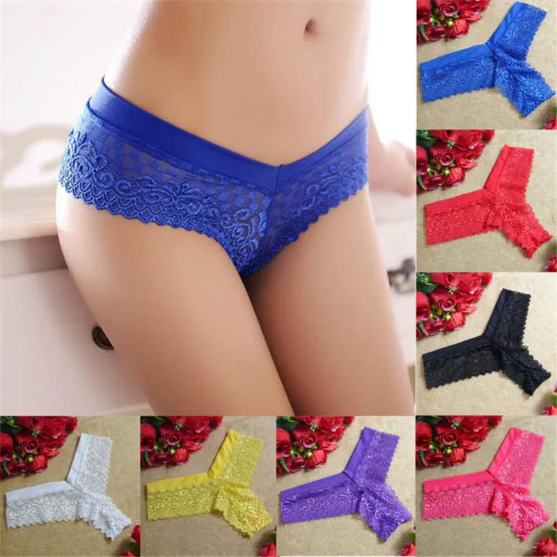Горячая Распродажа женские бикини кружевные трусики стринги нижнее белье