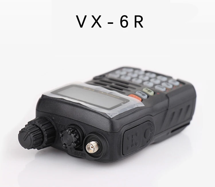 Walkie Talkie VX-6R двухдиапазонный 140-174/420-470 МГц канал 900 FM Ham двухстороннее радио приемопередатчик 10 км Yaesu VX-6R радио