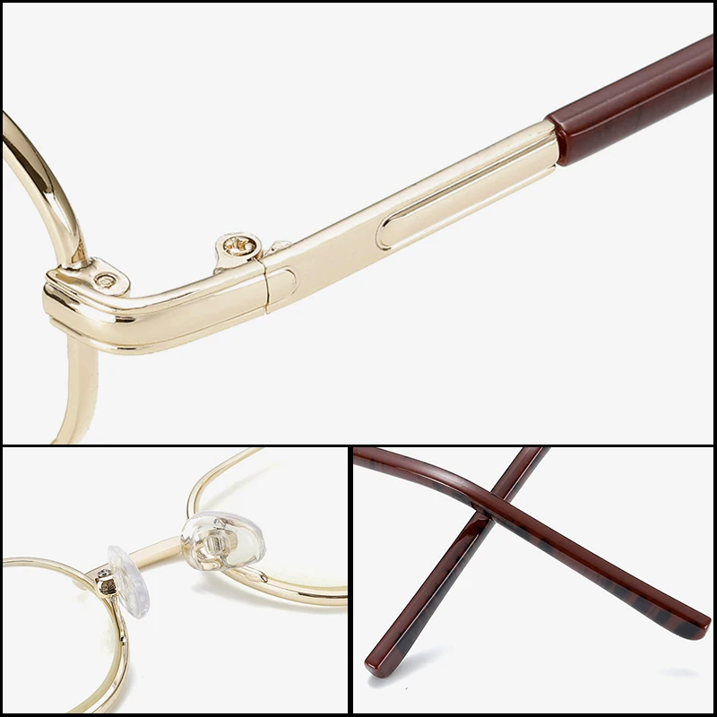 Ультралегкие очки для чтения с прозрачным видением увеличительные портативный