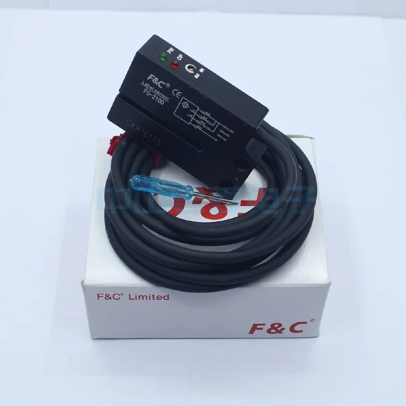 Бесплатная доставка F &amp C JiaJian датчик обнаружения этикеток FC-2100