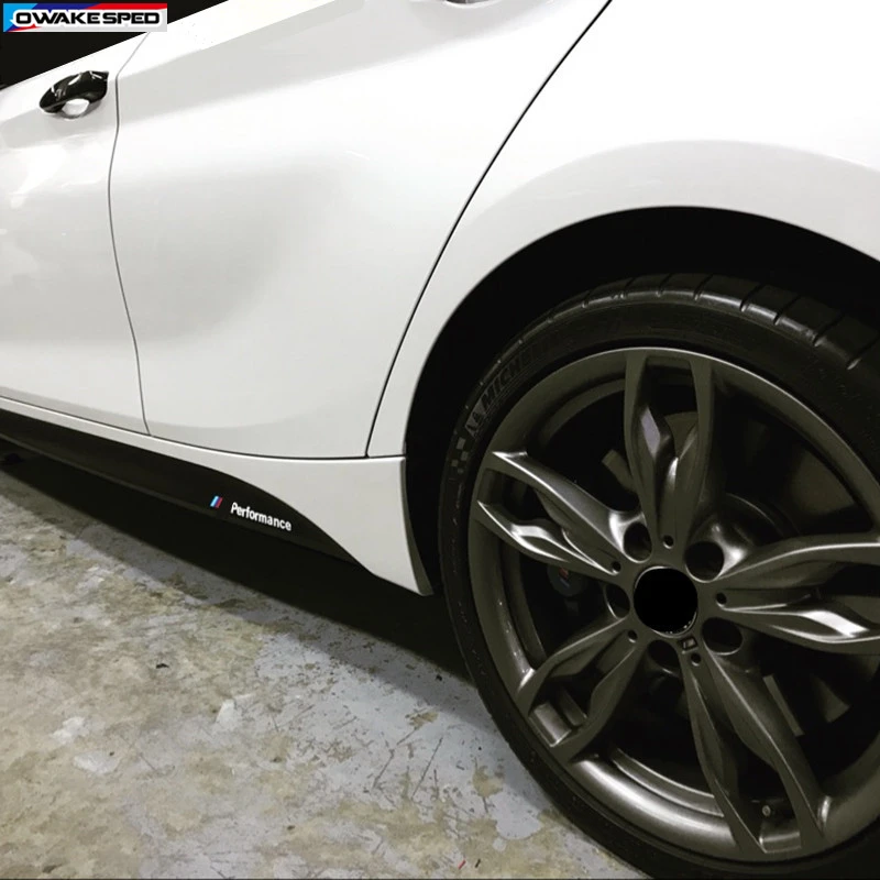 Для BMW 4 серии F32 F33/производительность X2 боковые дверные юбки наклейка на кузов
