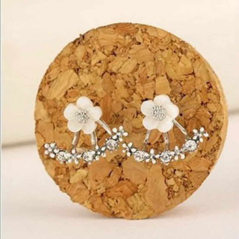 Модные ювелирные изделия милые серьги в форме цветка маргаритки висячие женские