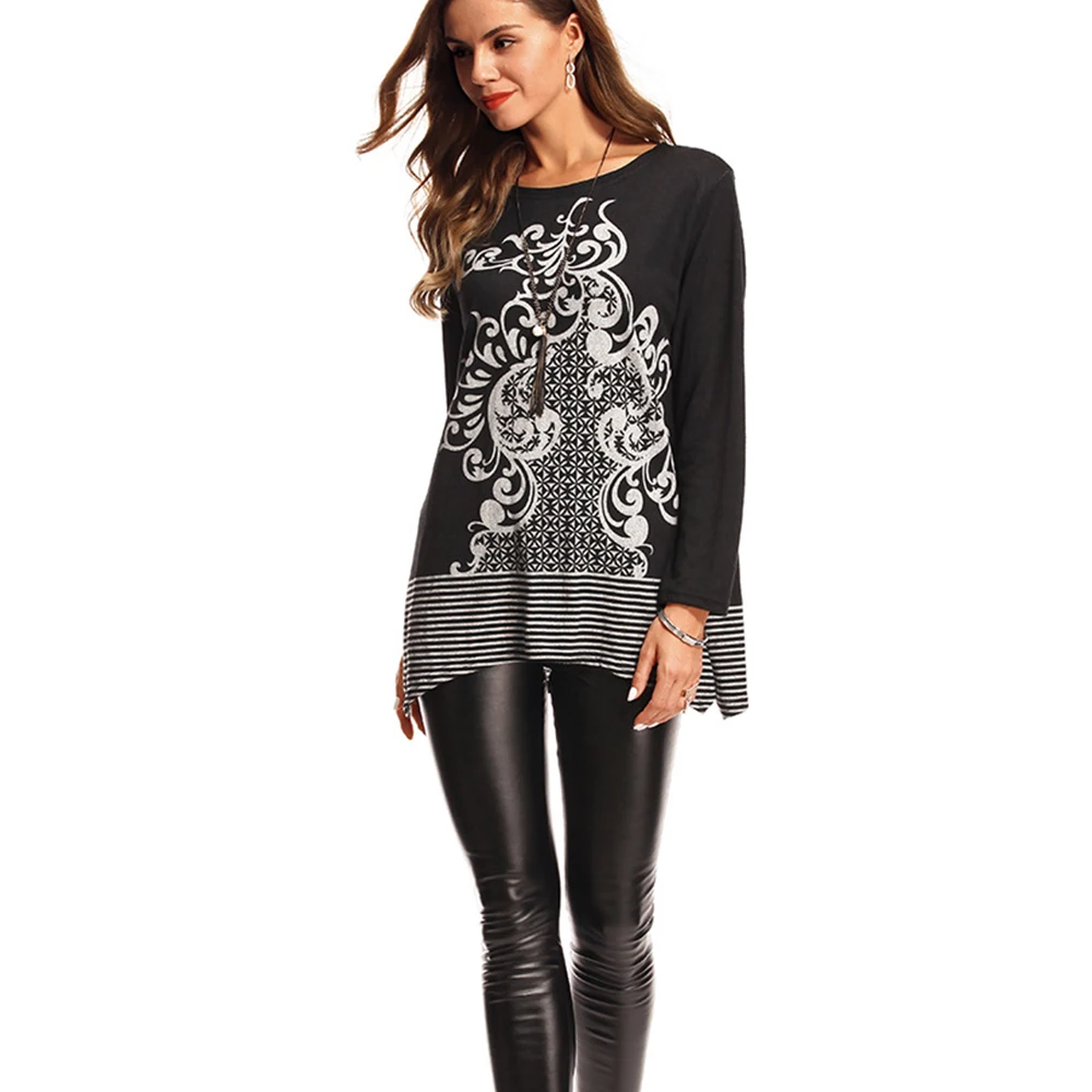 2018 новые зимние женские свитера модные пуловеры с круглым вырезом и длинными