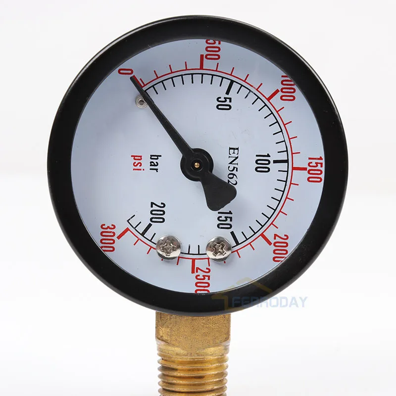 High Pressure 0 - 3000 PSI Home Brew Draft Beer Gas Co2 Regulator Gauge Homebrewing | Дом и сад