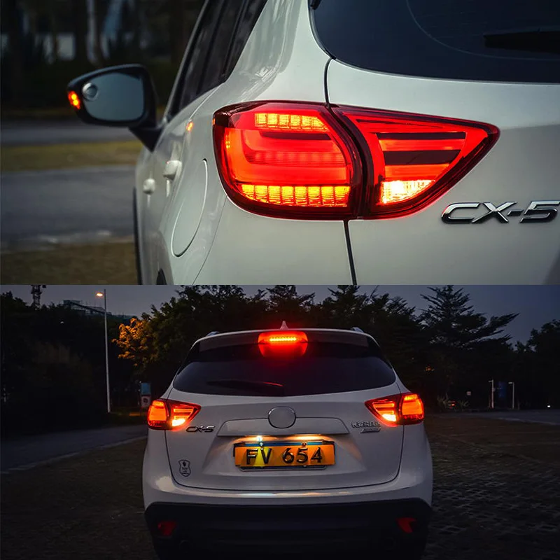 Светодиодный задний фонарь для Mazda CX 5 2011 2017 левая и правая сторона светодиодный