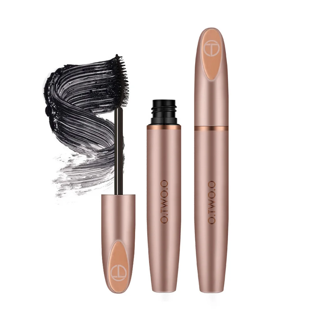 Professional 6ml Tool Thick Cosmetics Waterproof Mascara Makeup Silk Fiber Curling Quick Dry Natural Lengthening Long Lasting |