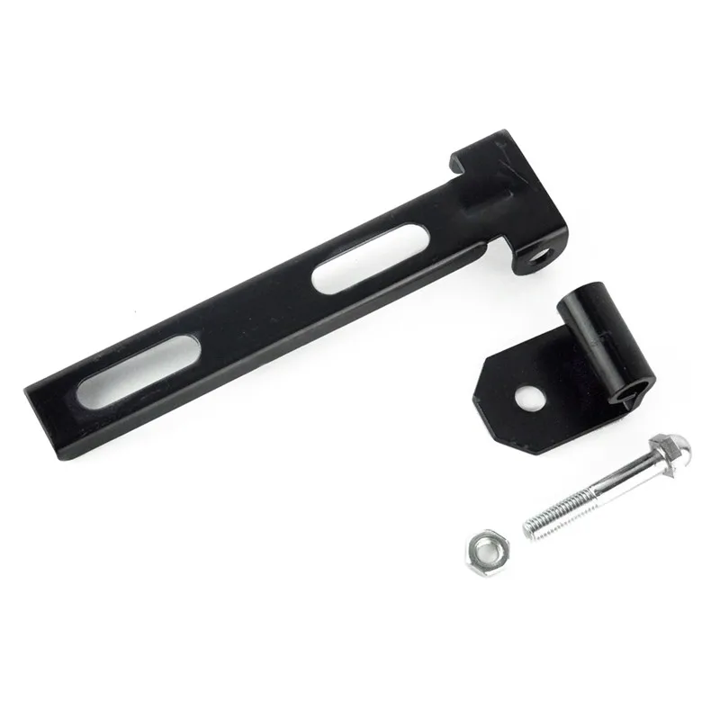 Черный Кронштейн для сиденья соло скользящий T-образный держатель поворотный