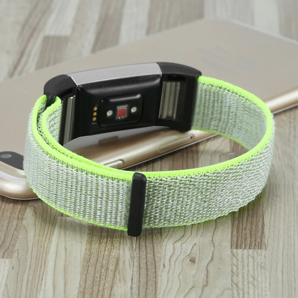 Hevaral браслет для Fitbit Charge 2 диапазона нейлоновый ремешок Корреа для Fit бит Charge2 мягкий ремешок Замена Smartwatch запястье