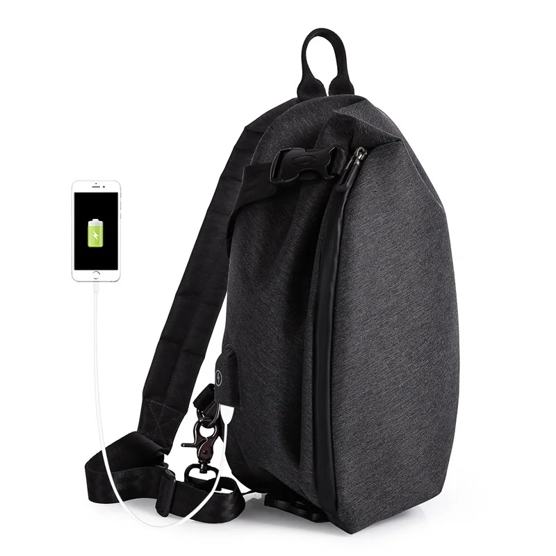 Мужские сумки TC902 косые ранцы многофункциональный удобный рюкзак из ткани