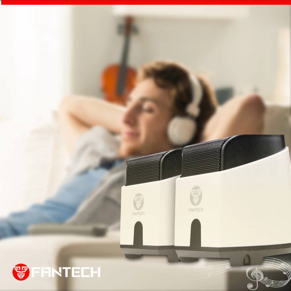 FANTECH GS201 сабвуфер мультимедийный динамик USB кабель мини портативный комбинированный динамик для ноутбука настольный компьютер