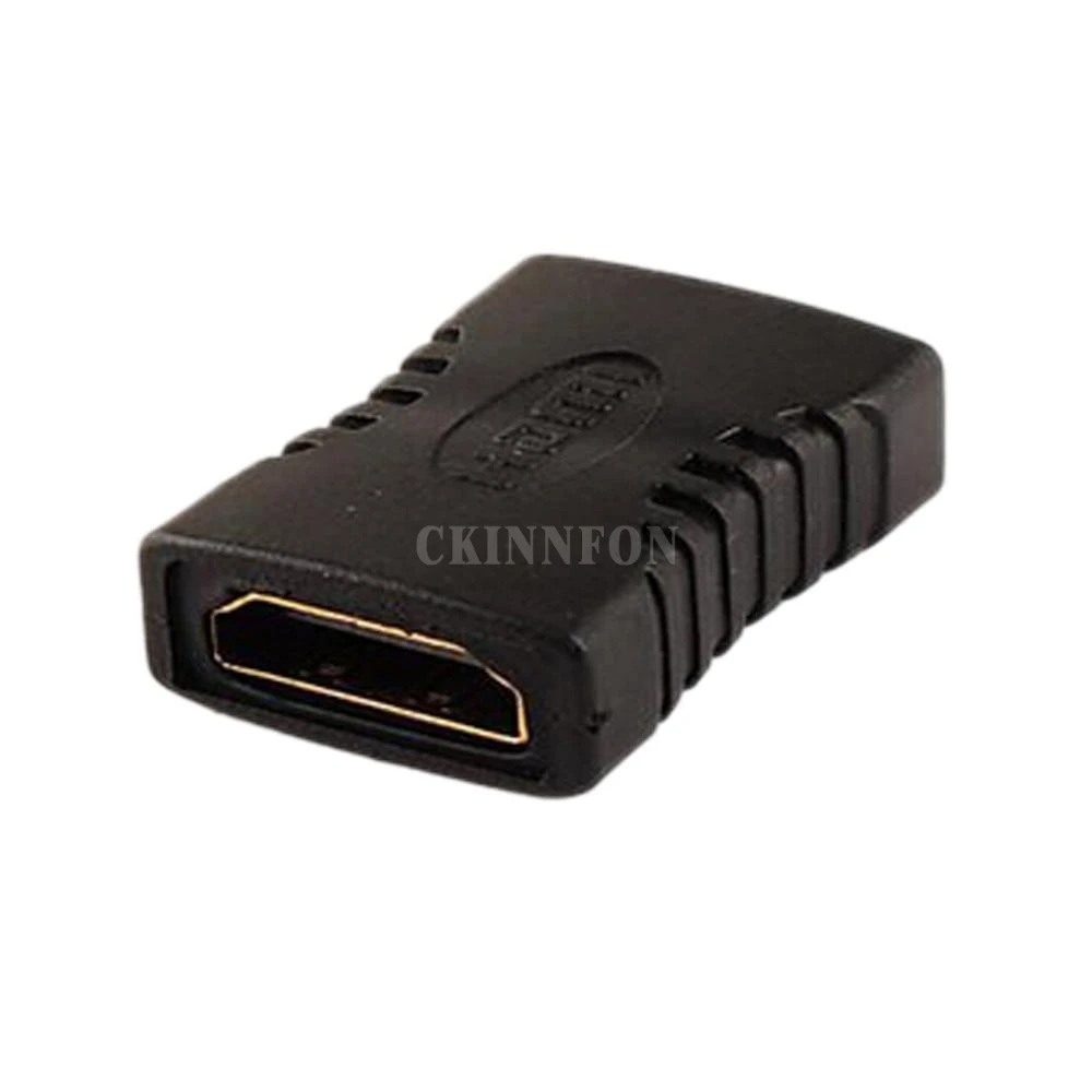 

500 шт./лот Высокоскоростной HDMI-совместимый переходник «Мама-мама», удлинитель кабеля, конвертер для кабеля HDTV 1080P