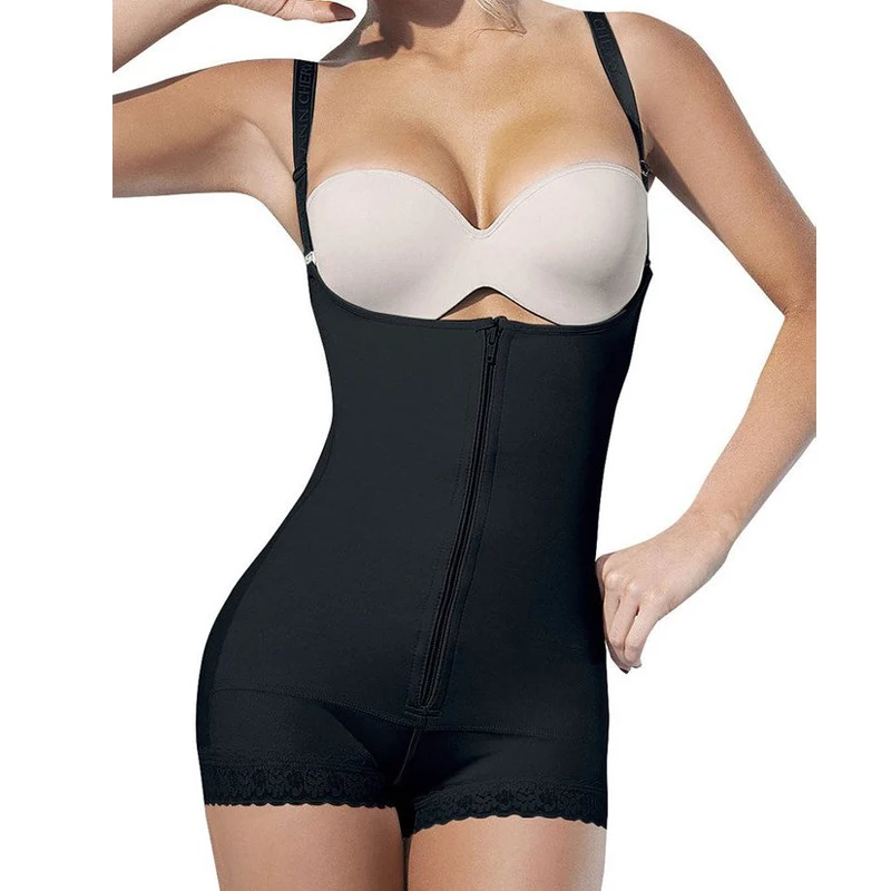 Zipper Front Woman Rubber Latex Waist Trainer Sexy Vest Corsets and Bustiers Cincher Corset Tops Slimming Shapewear | Женская одежда