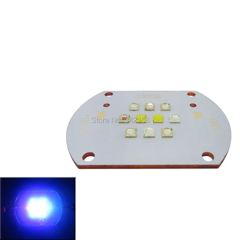 Epileds DIY светодиодный излучатель светильник 450nm Королевский синий 470nm синий 420NM UV 400NM UV холодный белый 10000K желтый 595NM голубой 490nm