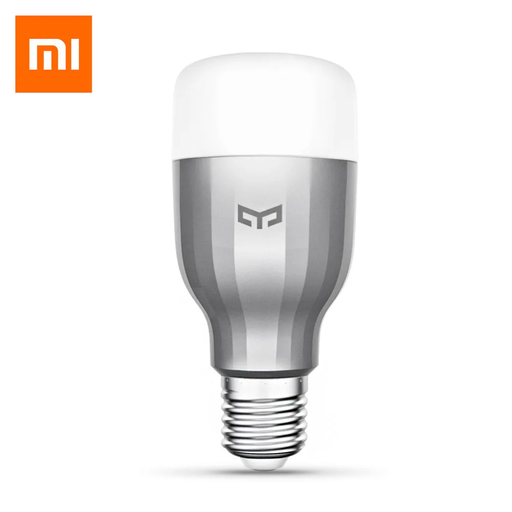 Новая умная Светодиодная лампа Yeelight YLDP02YL RGBW 16 миллионов цветов поддержка