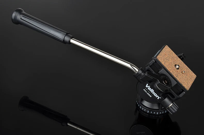 Velbon PH-368 жидкости головкой, с QB-6RL Quick release plate