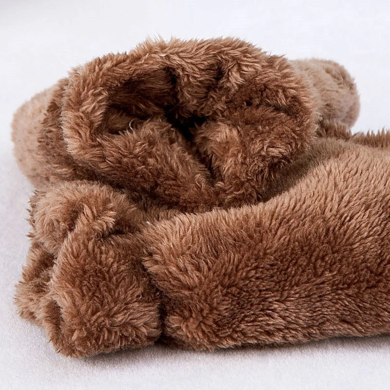 Кашемировые перчатки с открытыми пальцами женские зимняя Осенняя вязаная 3 цвета