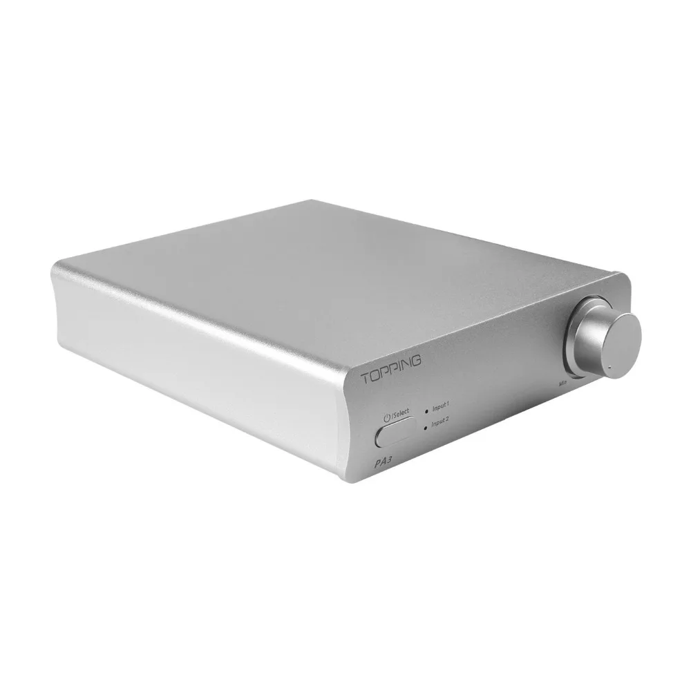TOPPING PA3 ST TDA7498E 80 Вт * 2 настольный Hi Fi Цифровой усилитель класса D|Усилители