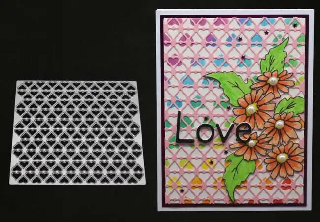10x9.7cm YINISE 1645 конфеты посылка металлический трафарет для трафареты для скрапбукинга DIY открытки в альбом украшения тиснение Складная матрица сократить отрубов - Цвет: 10x9.7cm