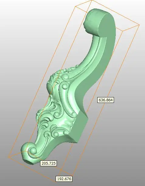 3D модель файл stl-формата для фрезерный станок с ЧПУ гравировальный мебель диван