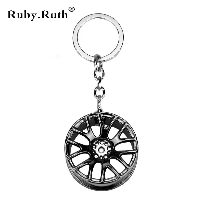 Роскошные автомобильные брелки для мужчин золотого цвета кольцо ключей с