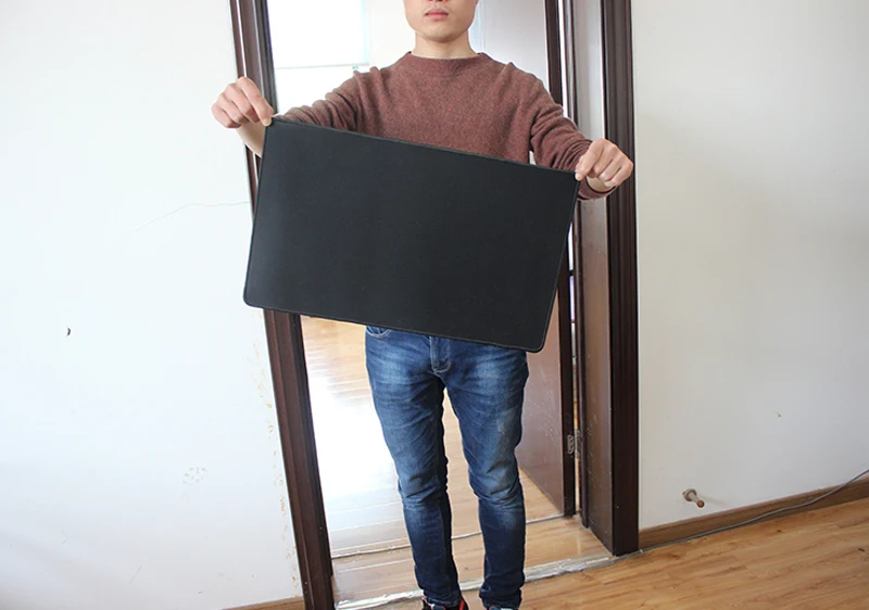 Pbpad 500*300 мм средний большой игровой коврик для мыши Черный фиксирующий край коврик для мыши Коврик для клавиатуры Настольный коврик для Dota 2 CS Go