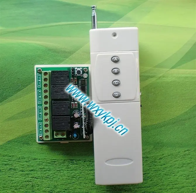 Бесплатная доставка 800 ~ 3000 м DC 12V10A 4ch коммутатора/Переключить обучения товара